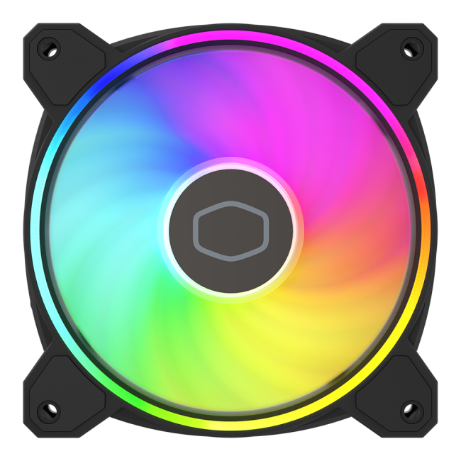 Кулер для корпуса 1 Ватт Cooler Master MasterFan MF120 Halo2 Кулер для корпуса 1 Ватт Cooler Master MasterFan MF120 Halo2
