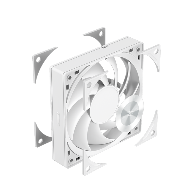 Кулер для корпуса PcCooler F5R120 WH Кулер для корпуса PcCooler F5R120 WH