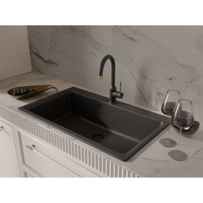 Смеситель RIVELATO Rivelato 1923502 antracite oro