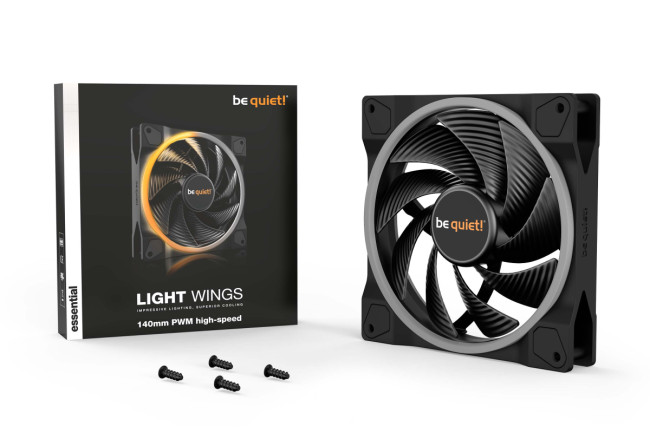 Кулер для корпуса be quiet! LIGHT WINGS 140mm PWM high-speed