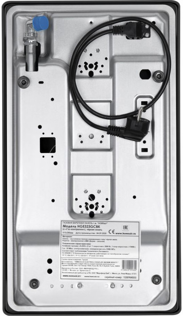 Газовая варочная панель HOMSair HOMSAir HGE323GCBK