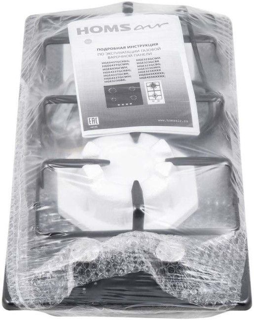 Газовая варочная панель HOMSair HOMSAir HGE323GCBK