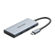 Мультифункциональный хаб Vention USB Type C 6 в 1 Vention TOOHB Мультифункциональный хаб Vention USB Type C 6 в 1 Vention TOOHB