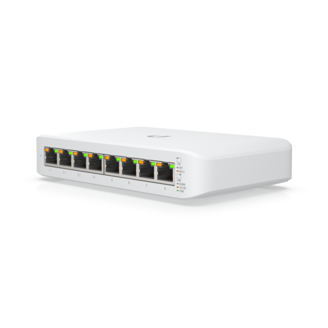 Коммутатор Ubiquiti USW-Lite-8-PoE Коммутатор Ubiquiti USW-Lite-8-PoE