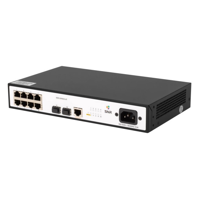 Коммутатор SNR-S2982G-8T Коммутатор SNR-S2982G-8T