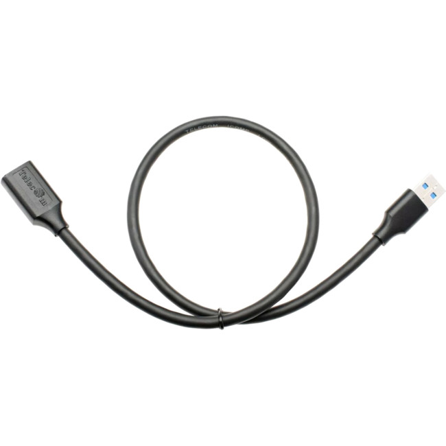 Кабель удлинительный USB3.0 Am-Af 0.5m Telecom черный (TUS708-0.5M) VCOM TUS708-0.5M