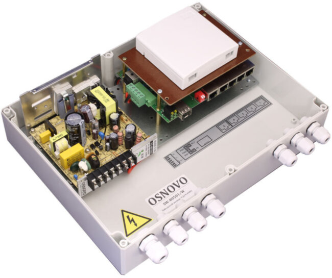 Коммутатор OSNOVO SW-80501/W