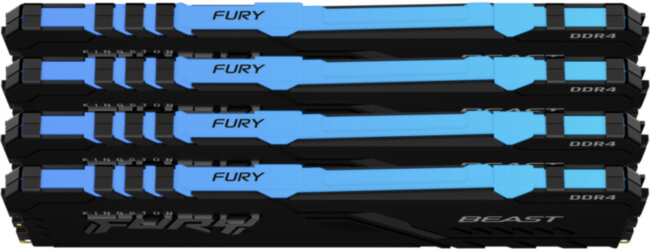 Память оперативная Kingston FURY Beast RGB KF426C16BBAK4/32