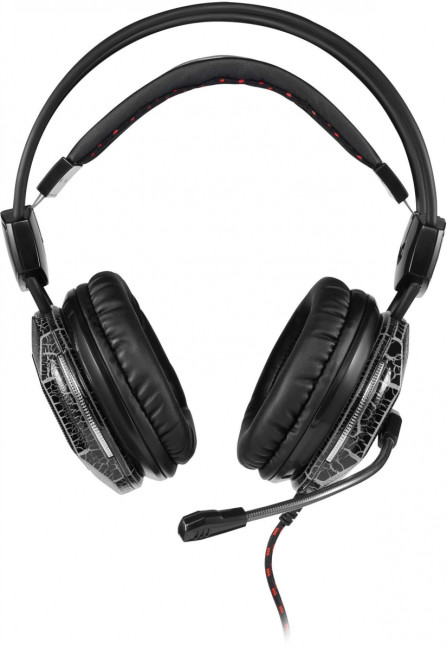 Наушники с микрофоном Oklick HS-L500G TOXIC черный 2.2м мониторные оголовье (472656) Oklick 472656 Наушники с микрофоном Oklick HS-L500G TOXIC черный 2.2м мониторные оголовье (472656) Oklick 472656