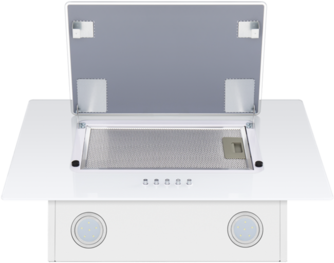 ВЫТЯЖКА HOMSAir Elf Push 60 Glass White HOMSAir Elf Push 60 Glass White