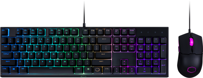 Комплект: Игровая клавиатура+мышь Cooler Master MS110