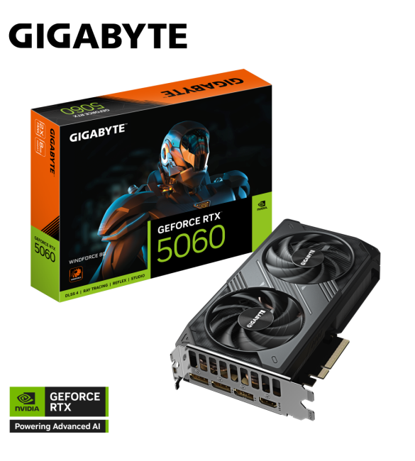 Видеокарта Gigabyte GV-N5060WF2-8GD
