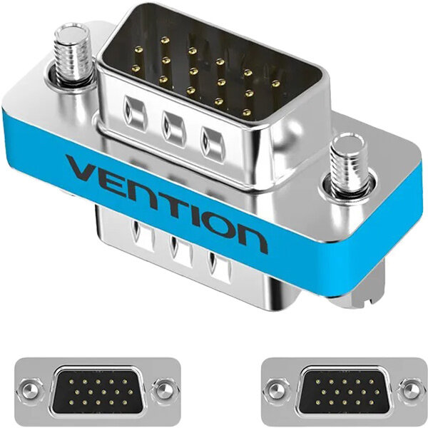 Адаптер переходник Vention VGA 15M/ VGA 15M Адаптер-переходник Vention VGA 15M/VGA 15M (DDBI0)