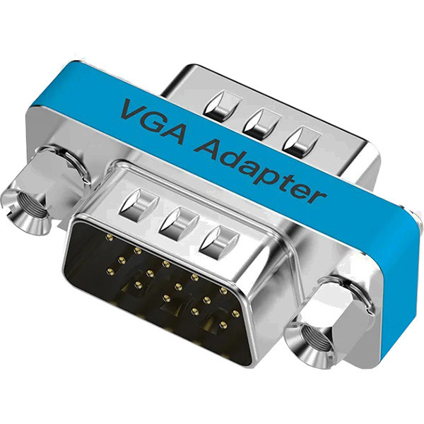 Адаптер переходник Vention VGA 15M/ VGA 15M Адаптер-переходник Vention VGA 15M/VGA 15M (DDBI0)