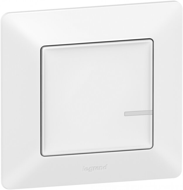 VLN-l БЕЛ Выкл 1к б/п Умный беспроводной выключатель Legrand серия Valena Life with NETATMO, Цвет Белый. Выключатель 1-клавишный, Управление со смартфона, Zigbee 2,4 ГГц. Рамка в комплекте. VLN-l БЕЛ Выкл 1к б/п Умный беспроводной выключатель Legrand серия Valena Life with NETATMO, Цвет Белый. Выключатель 1-клавишный, Управление со смартфона, Zigbee 2,4 ГГц. Рамка в комплекте.