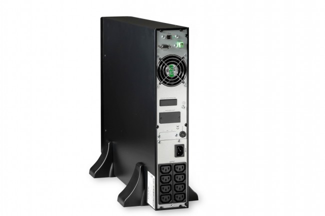 ИБП Ермак Онлайн стоечный 2U, 1500 ВА/1500 Вт, 8xIEC C13, EPO, USB, RS-232, 3x9Ач, ШхГхВ 440х460х86.5мм., вес 16кг ЕРМАК СБП ЕРМАК 220-220.1.5-96-Р 2121052