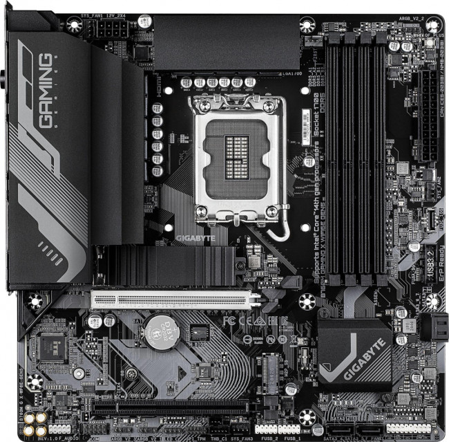 Материнская плата Gigabyte B760M G X WF6E GEN5 Материнская плата Gigabyte B760M G X WF6E GEN5