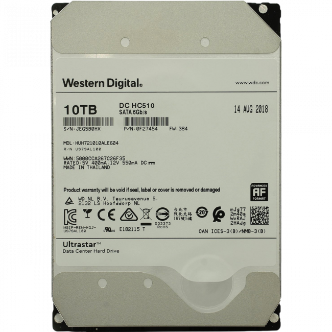 Жесткий диск HGST Ultrastar HE10 Жесткий диск HGST Ultrastar HE10