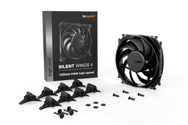 Кулер для корпуса be quiet! SILENT WINGS 4 120mm PWM high-speed Кулер для корпуса be quiet! SILENT WINGS 4 120mm PWM high-speed