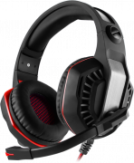 Игровые наушники с микрофоном SVEN AP-U990MV, черный-красный (USB, 7.1) Sven AP-U990MV Игровые наушники с микрофоном SVEN AP-U990MV, черный-красный (USB, 7.1) Sven AP-U990MV