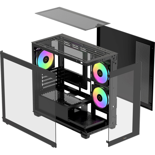 Корпус ПК без блока питания Ocypus Gamma-C52-BKD300XX-GL Корпус ПК без блока питания Ocypus Gamma-C52-BKD300XX-GL