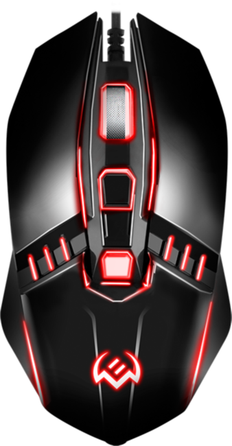 Мышь SVEN RX-200 чёрная (3+1кл. 800-1600DPI, блист, каб. 1,5м) Sven RX-200