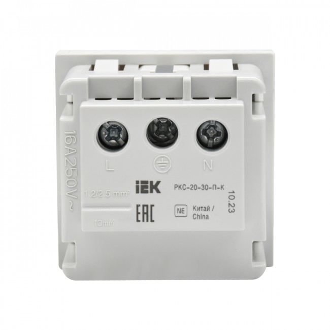 PRIMER РКС-20-30-П-К Розетка з/к з/ш в/з бел. IEK ITK PR-KK40D-RSZH-2-2-K01 PRIMER РКС-20-30-П-К Розетка з/к з/ш в/з бел. IEK ITK PR-KK40D-RSZH-2-2-K01