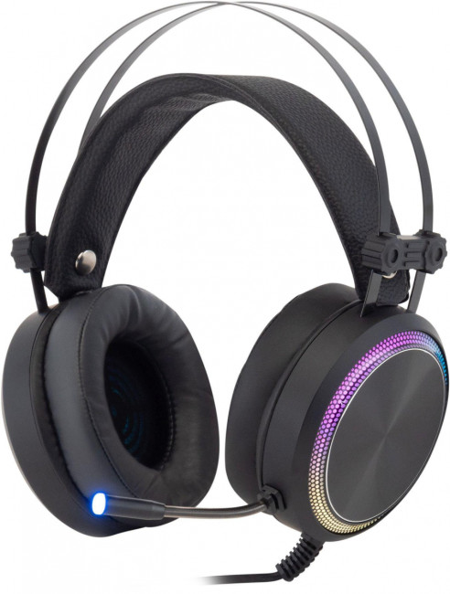 Наушники с микрофоном Oklick HS-L810G ANONYMOUS черный 2.2м мониторные оголовье (1460164) Oklick 1460164 Наушники с микрофоном Oklick HS-L810G ANONYMOUS черный 2.2м мониторные оголовье (1460164) Oklick 1460164