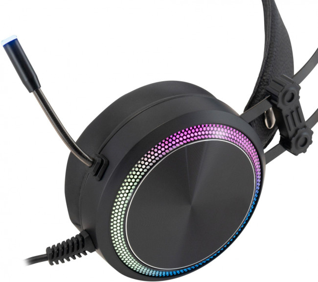 Наушники с микрофоном Oklick HS-L810G ANONYMOUS черный 2.2м мониторные оголовье (1460164) Oklick 1460164 Наушники с микрофоном Oklick HS-L810G ANONYMOUS черный 2.2м мониторные оголовье (1460164) Oklick 1460164