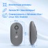 Мышь Oklick 408MW графитовый оптическая 1600dpi silent беспров. USB для ноутбука 4but (2007533) Oklick 2007533