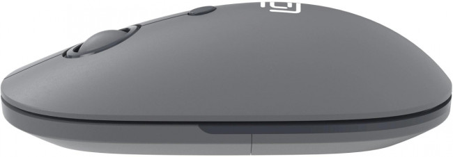 Мышь Oklick 408MW графитовый оптическая 1600dpi silent беспров. USB для ноутбука 4but (2007533) Oklick 2007533