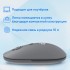Мышь Oklick 408MW графитовый оптическая 1600dpi silent беспров. USB для ноутбука 4but (2007533) Oklick 2007533