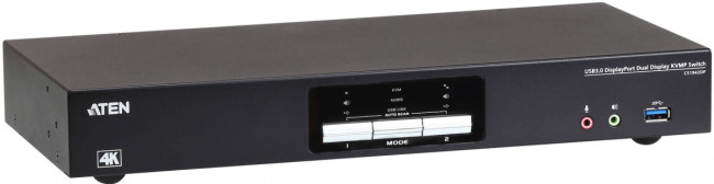 2-Поротовый USB3.0 4K DisplayPort Dual Display KVM переключатель ATEN CS1942DP 2-Поротовый USB3.0 4K DisplayPort Dual Display KVM переключатель ATEN CS1942DP