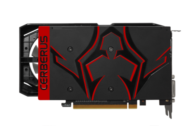 Видеокарта ASUS CERBERUS-GTX1050TI-O4G