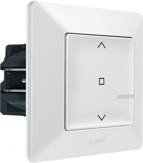 VLN-l БЕЛ Выкл рольст.умн. Умный выключатель рольставней Legrand серия Valena Life with NETATMO, Цвет Белый. Управление со смартфона, 500 ВА, 230В. Рамка в комплекте. VLN-l БЕЛ Выкл рольст.умн. Умный выключатель рольставней Legrand серия Valena Life with NETATMO, Цвет Белый. Управление со смартфона, 500 ВА, 230В. Рамка в комплекте.