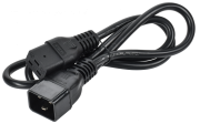 Кабель электропитания PDU 3х1,5 1М с разъёмами С19-C20 ITK PC-C19C20-1M Кабель электропитания PDU 3х1,5 1М с разъёмами С19-C20 ITK PC-C19C20-1M