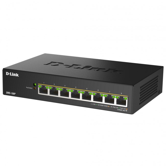 Коммутатор D-Link DMS-108P/A1A Коммутатор D-Link DMS-108P/A1A