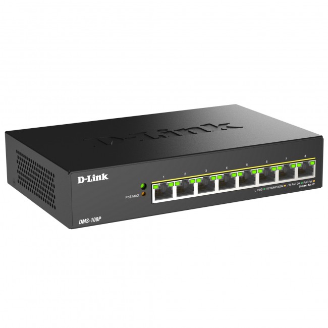Коммутатор D-Link DMS-108P/A1A Коммутатор D-Link DMS-108P/A1A
