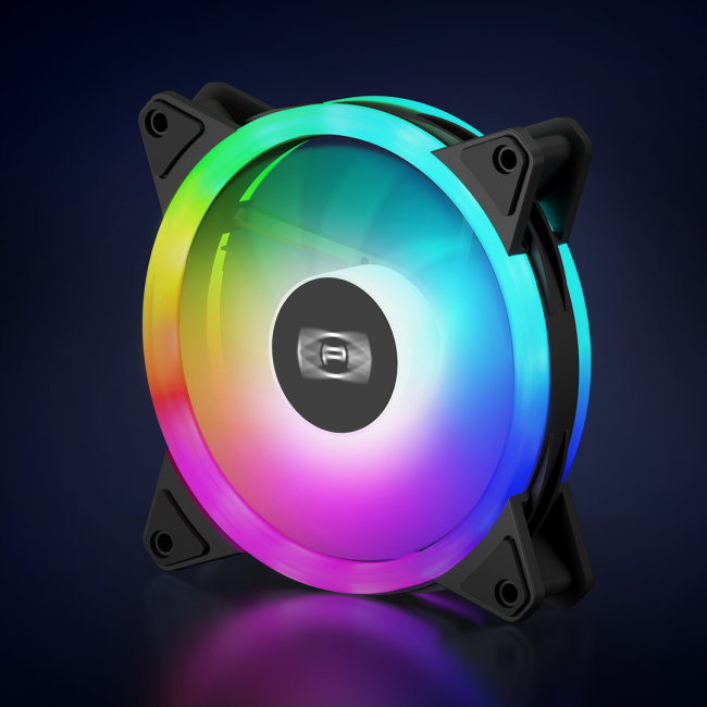 Кулер для корпуса PcCooler F3 T120 ARGB BK Кулер для корпуса PcCooler F3 T120 ARGB BK