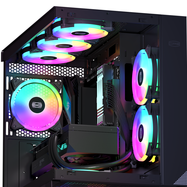 Кулер для корпуса PcCooler F3 T120 ARGB BK Кулер для корпуса PcCooler F3 T120 ARGB BK