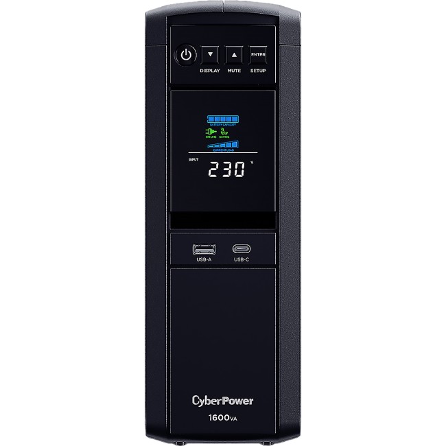 Источник бесперебойного питания Cyberpower CP1600EPFCLCD Источник бесперебойного питания Cyberpower CP1600EPFCLCD