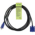 Кабель соединительный SVGA (15M/M) 3m 2 фильтра TV-COM <QCG120H-3M> VCOM QCG120H-3M