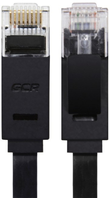 Greenconnect Патч-корд PROF плоский прямой 5.0m, UTP медь кат.6, черный, позолоченные контакты, 30 AWG, GCR-LNC616-5.0m, ethernet high speed 10 Гбит/с, RJ45, T568B Greenconnect RJ45(m) - RJ45(m) Cat. 6 U/UTP PVC 5м чёрный Greenconnect Патч-корд PROF плоский прямой 5.0m, UTP медь кат.6, черный, позолоченные контакты, 30 AWG, GCR-LNC616-5.0m, ethernet high speed 10 Гбит/с, RJ45, T568B Greenconnect RJ45(m) - RJ45(m) Cat. 6 U/UTP PVC 5м чёрный
