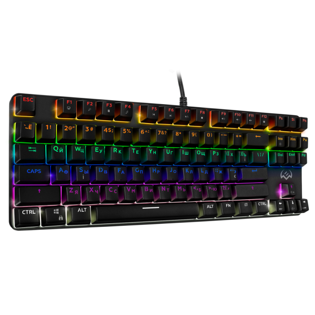 Механическая игровая клавиатура SVEN KB-G9150 (87кл., 12 Fn функций, подсветка) SVEN KB-G9150