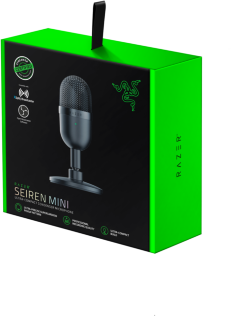 Микрофон Razer Seiren Mini Razer Seiren Mini Микрофон Razer Seiren Mini Razer Seiren Mini