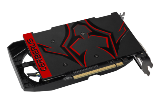 Видеокарта ASUS CERBERUS-GTX1050TI-A4G Видеокарта ASUS CERBERUS-GTX1050TI-A4G