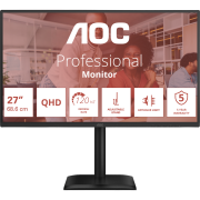 Монитор AOC Q27E4U 27 16:9 IPS 2560x1440 120Hz 4ms 350cd 1xHDMI 1xDP 4xUSB 3.2 2Wx2 HAS 150mm Internal Black 100x100 AOC Q27E4U Монитор AOC Q27E4U 27 16:9 IPS 2560x1440 120Hz 4ms 350cd 1xHDMI 1xDP 4xUSB 3.2 2Wx2 HAS 150mm Internal Black 100x100 AOC Q27E4U