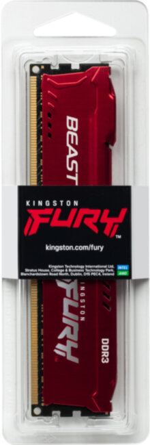 Память оперативная Kingston FURY Beast Red KF316C10BR/4