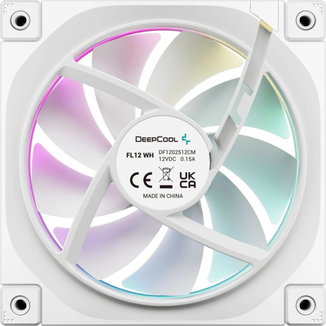 Вентилятор для корпуса Deepcool R-FL12-WHAPN1-G Вентилятор для корпуса Deepcool R-FL12-WHAPN1-G
