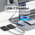 Сетевой адаптер Vention USB 3.0 M/Gigabit Ethernet RJ45+OTG хаб 3xUSB Синий - 0.15м. Vention TGFSB